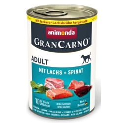 Animonda GranCarno Original Adult Lachs Spinat Łosoś + Szpinak puszka 400g
